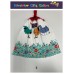 Crochet Top Hand Towel / Tea Towel - Chooks Crochet Top Hand Towel / Tea Towel - Chooks